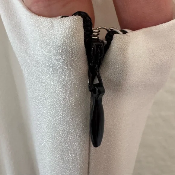 Ted Baker Black and White Midi Dress - Picture 6 of 16